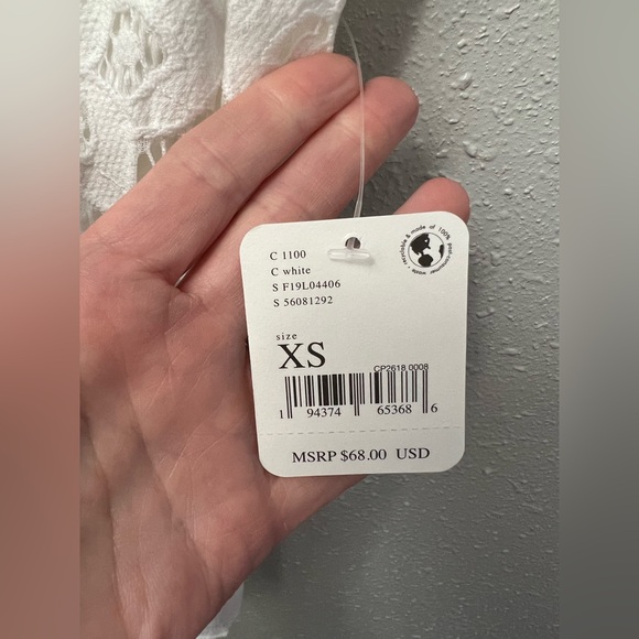 New Free People Adella Cami in White Size XS - Picture 6 of 8